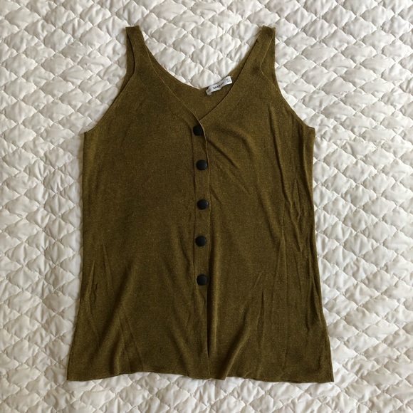 Zara Tops - Zara | Button front tank
